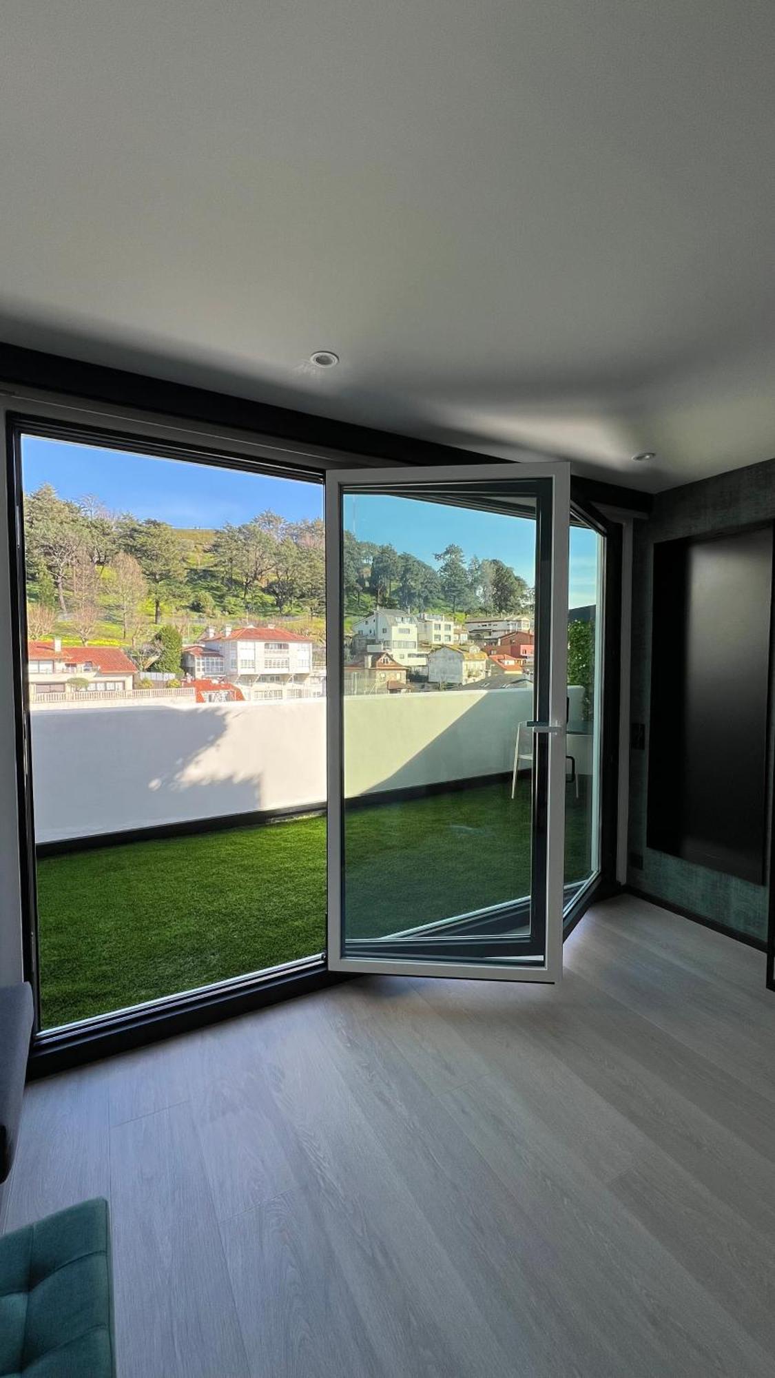 La Terraza Del Atico Con Parking Incluido Apartman Vigo Kültér fotó